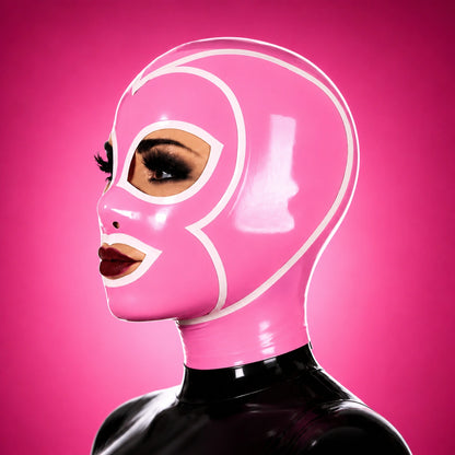 Premium Mold Handmade Latex Original Mask Hood for Women