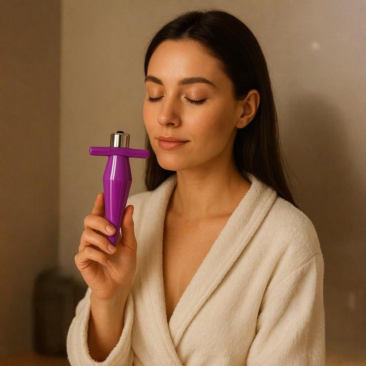 Exotic Purple Hot Butt Plug Vibrator