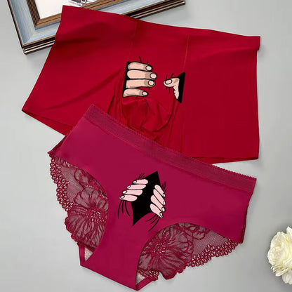 women g string thong
stylish women intimate wear
seamless thong underwear women
designer thong lingerie
Exotic Print Lace Underwear for Couples