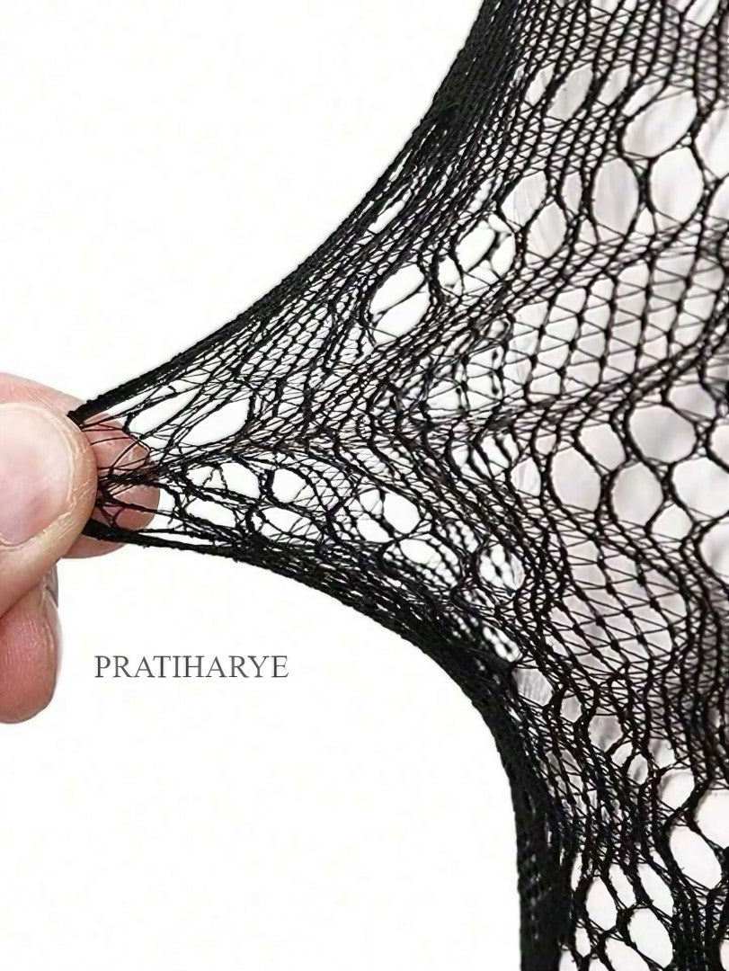 FullBody Fisnet Bodystocking | Crotchless Detail