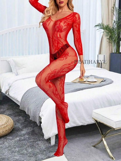 FullBody Fisnet Bodystocking | Crotchless Price