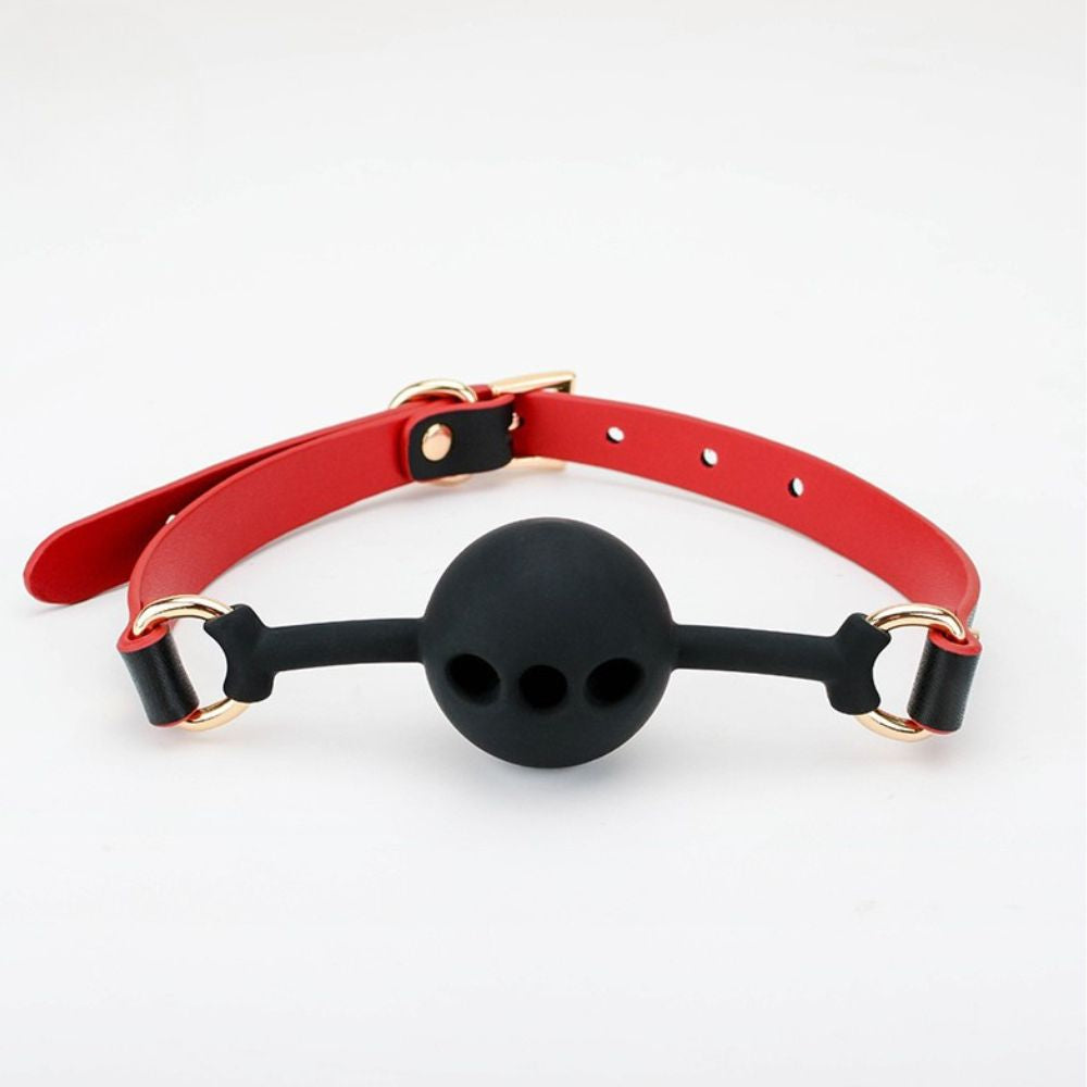 Premium Silicone Gag-Ball with Buckle Strap