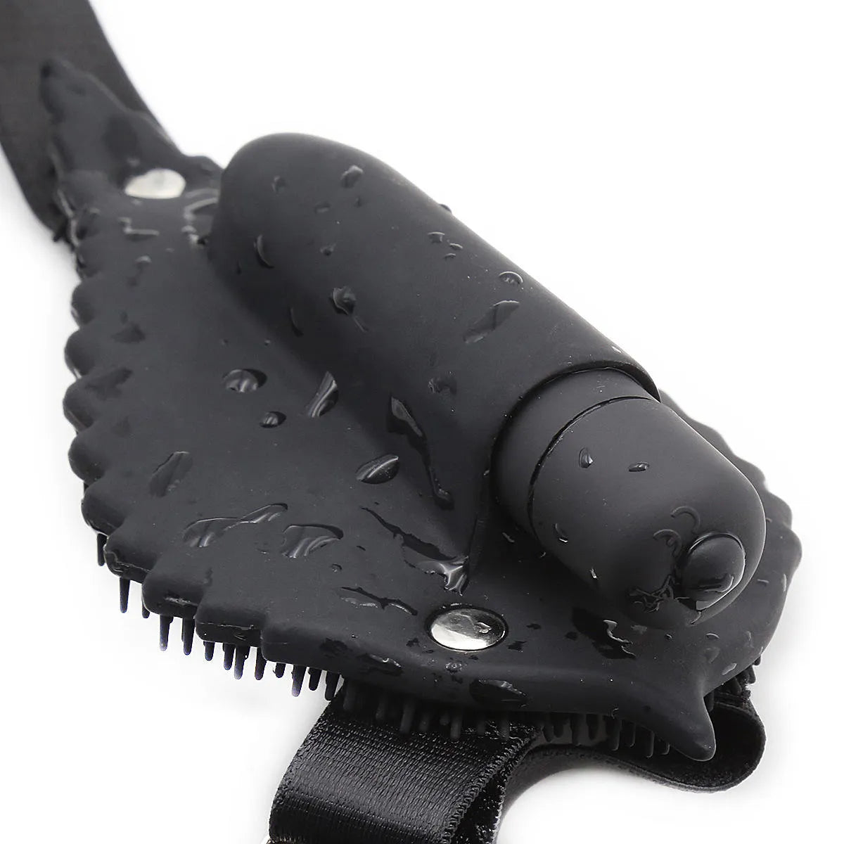 Silicone Vibrating Strap-On Harness