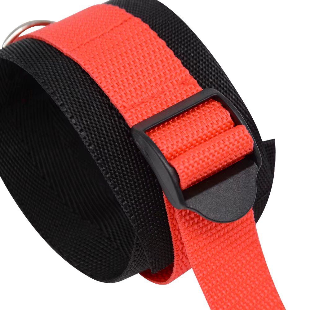 Hand &amp; Neck Strap Bondage Straps Bed Restraining