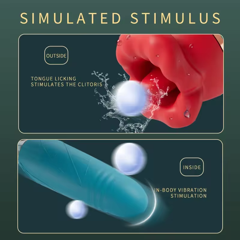 Aqua Bloom Dual Pleasure Vibrator