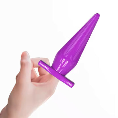 Exotic Purple Hot Butt Plug Vibrator