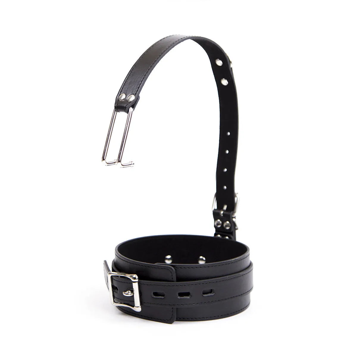 Premium Nose Hook Leather Collar