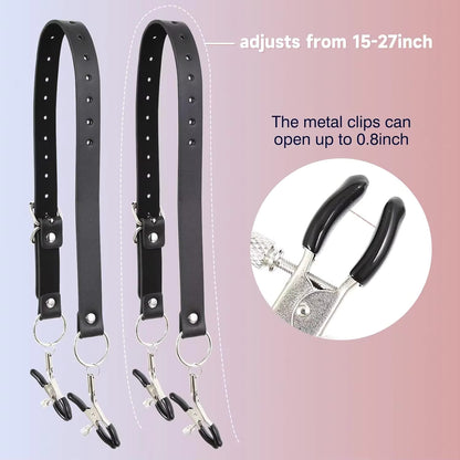 Clitoral Clamps with Straps