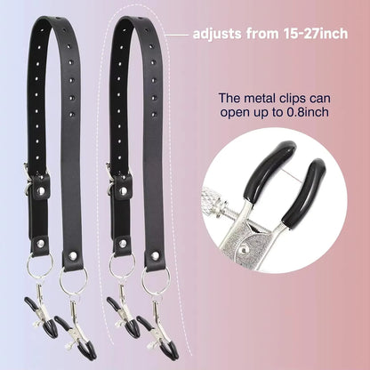 Clitoral Clamps with Straps
