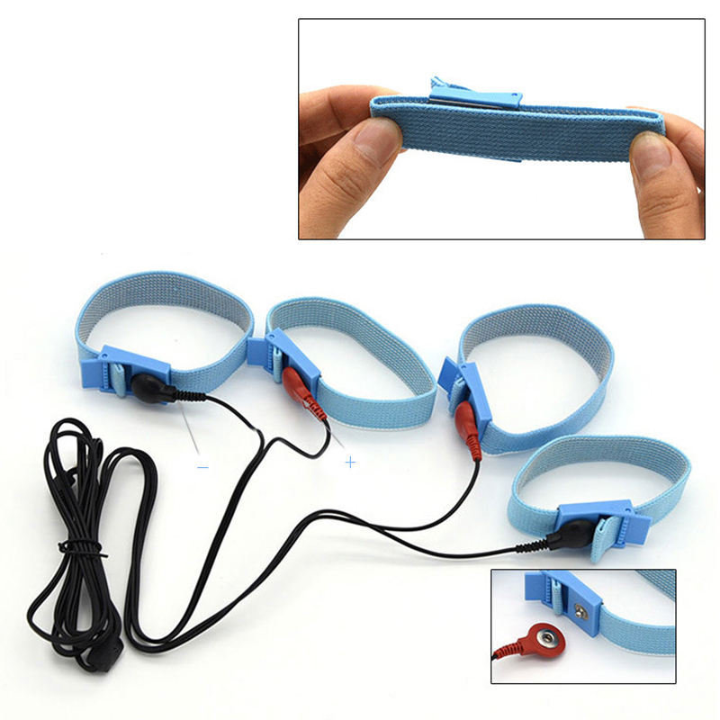 4-Strap Electric Stimulation Device with Remote Control