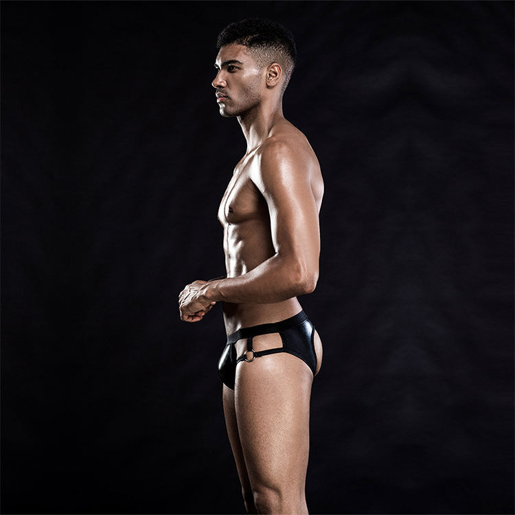 Black Desire Strappy Sexy Brief for Men