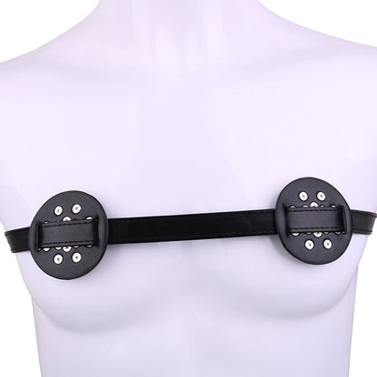 Studded Spiked Nipple Bondage Bra