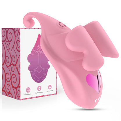Blush Vibrating Dual Stimulator Pleasure Toy