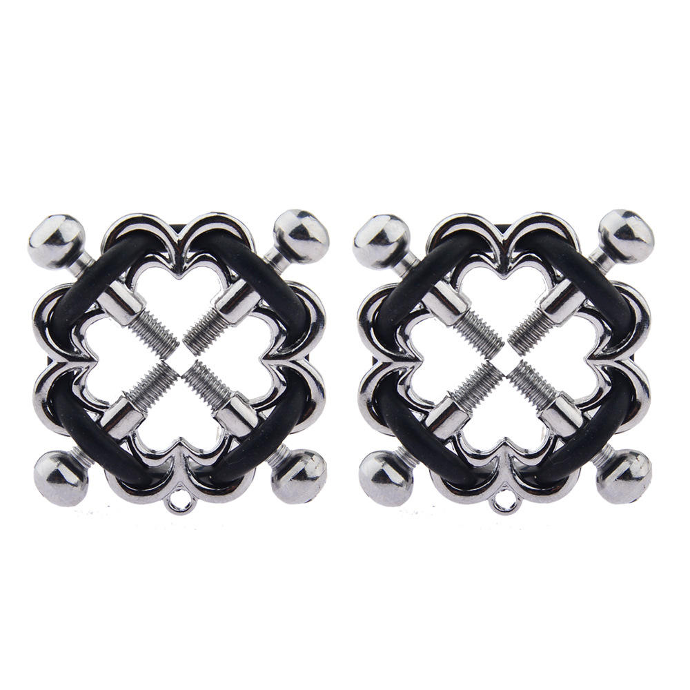 Electric Shock Nipple Clamp &amp; Butt Plug Set