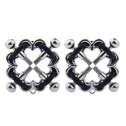 Electric Shock Nipple Clamp &amp; Butt Plug Set