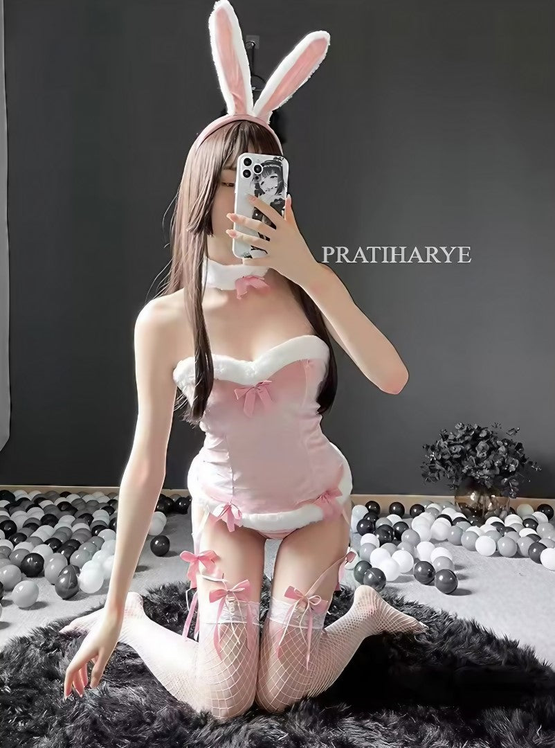 Velvet Bow Bunny Roleplay Dress