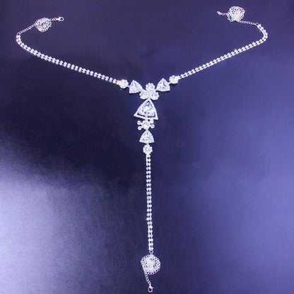 Luxury Gemstone Chain Thong