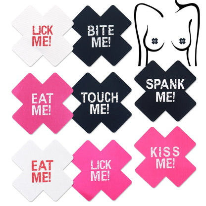 Naughty Message Nipple Pasties