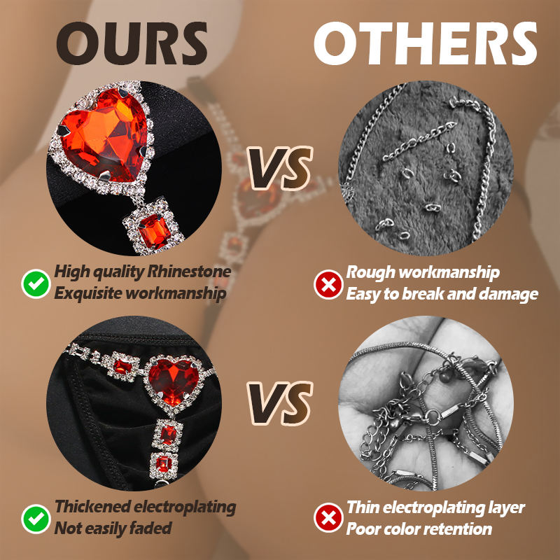 Sexy Designer Crystal Thong