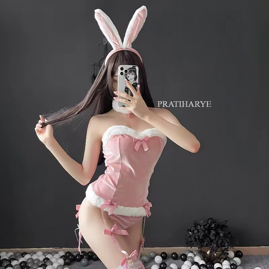 Velvet Bow Bunny Roleplay Dress