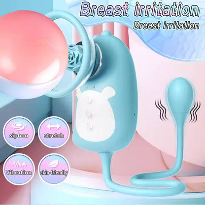 3 in 1 Suction Vibration &amp; Tongue Rotate Adult Toy