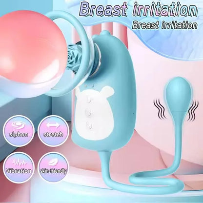 3 in 1 Suction Vibration &amp; Tongue Rotate Adult Toy