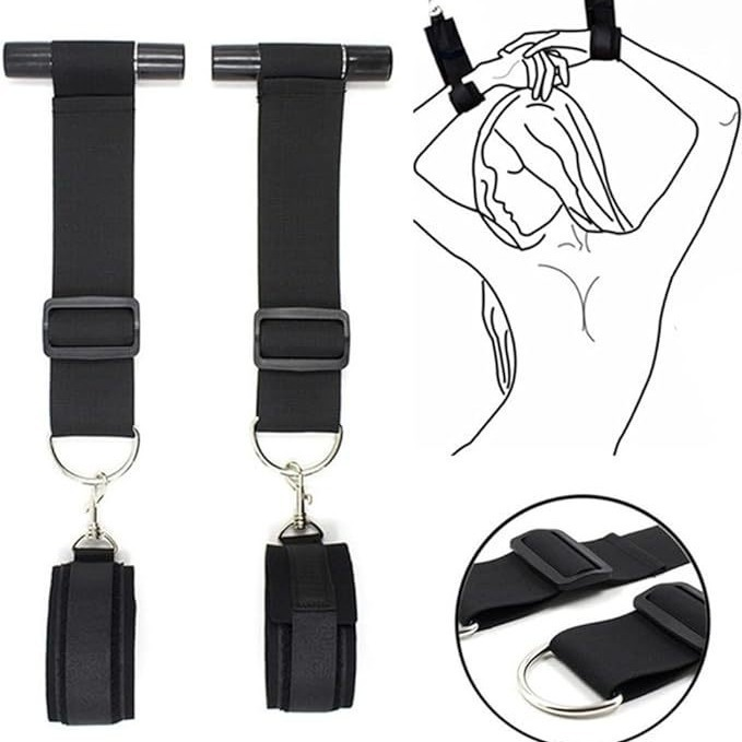 Hanging on the Door Handcuff Set