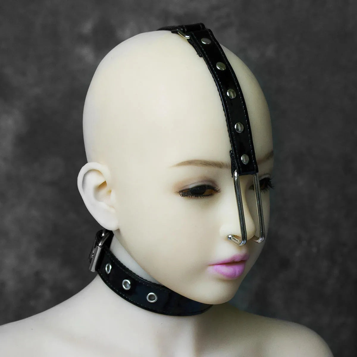 Premium Nose Hook Leather Collar