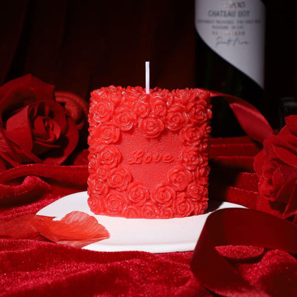 Red Rose Fragrance Candle