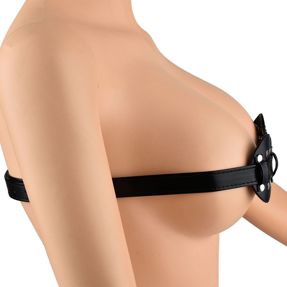 Studded Spiked Nipple Bondage Bra