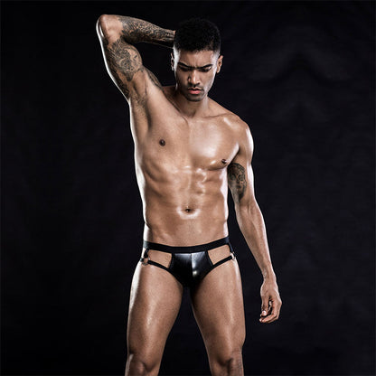 Black Desire Strappy Sexy Brief for Men