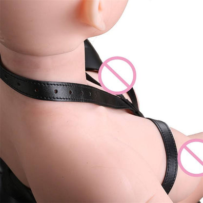 Pu Leather Strap Chest Harness