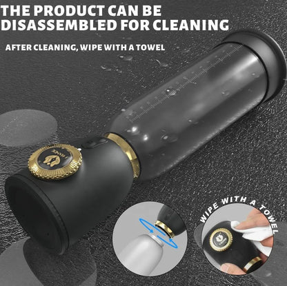 Electric Penis Pump &amp; Male Masturbator – Vacuum Suction