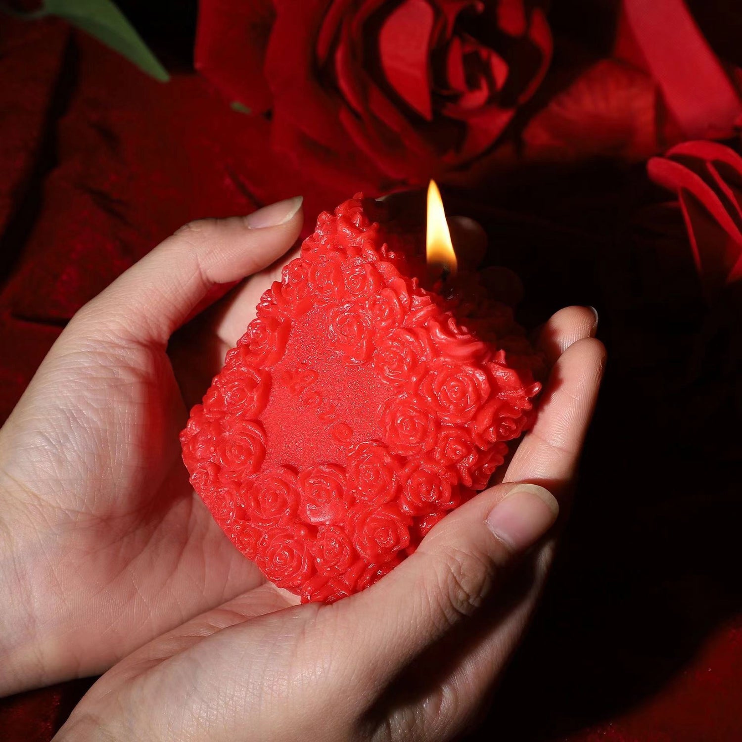 Red Rose Fragrance Candle