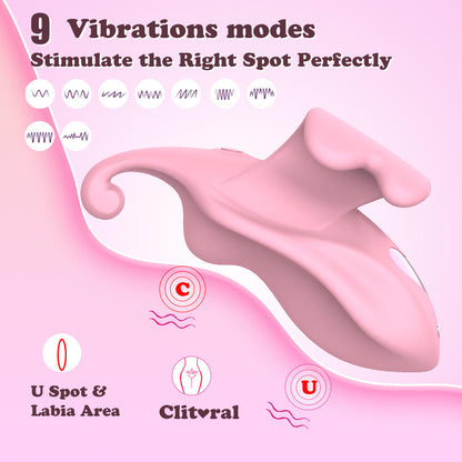 Blush Vibrating Dual Stimulator Pleasure Toy