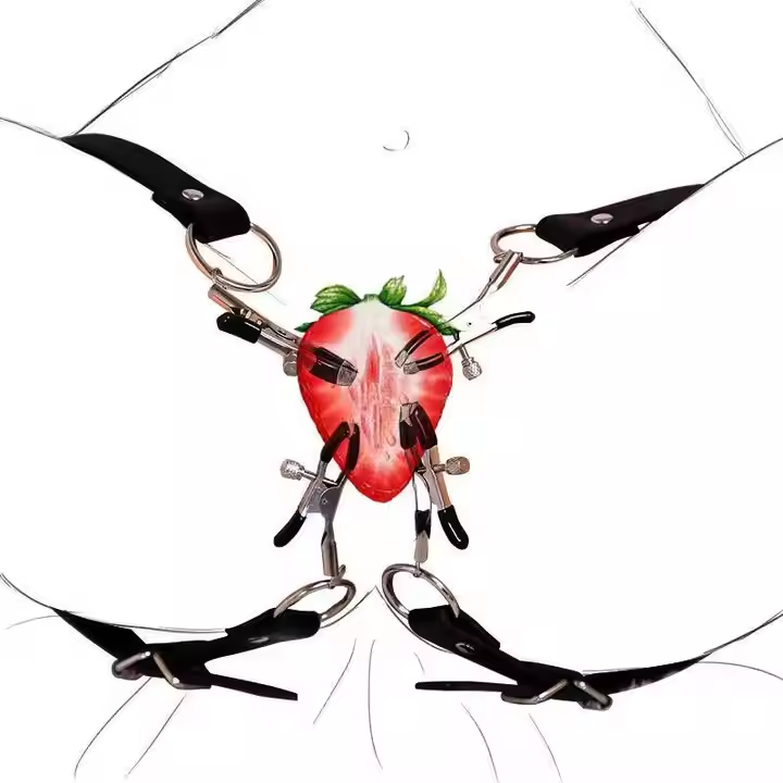 Clitoral Clamps with Straps