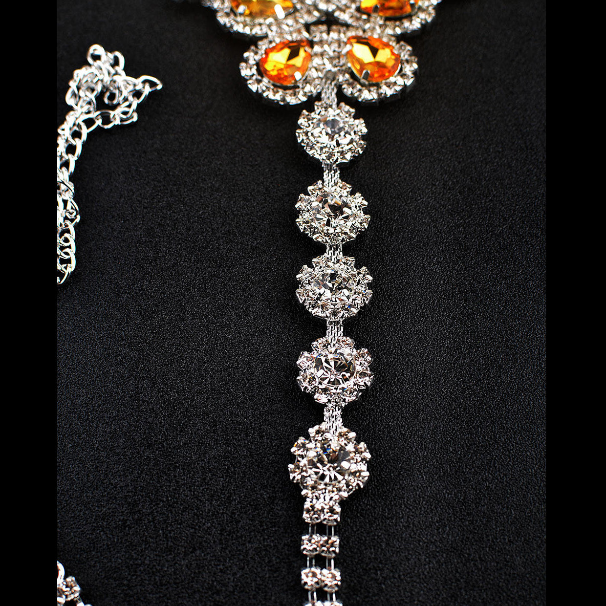 Desginer Mid Flower Chain Thong