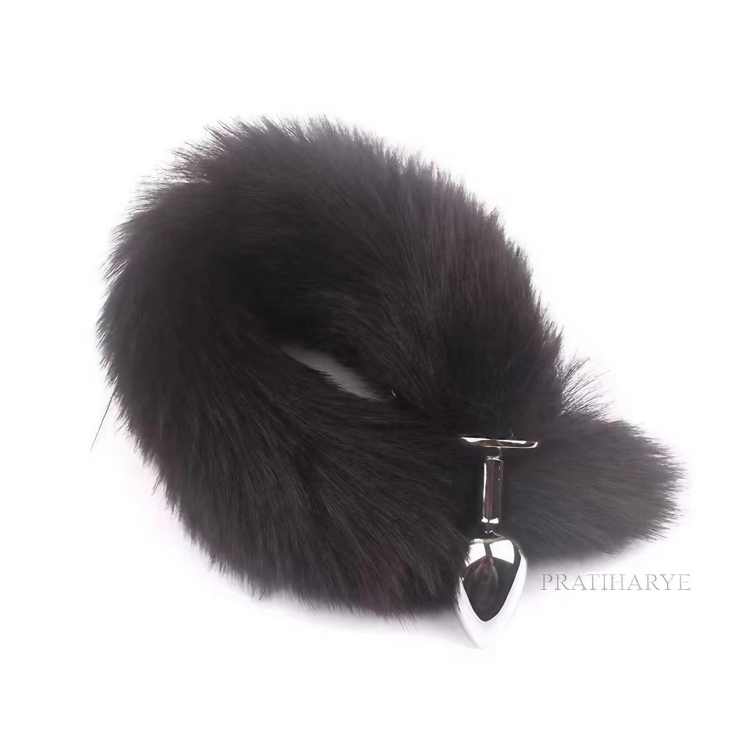 Fox Tail Steel Butt/Anal plug