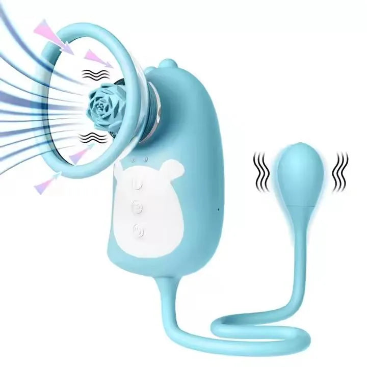 3 in 1 Suction Vibration &amp; Tongue Rotate Adult Toy