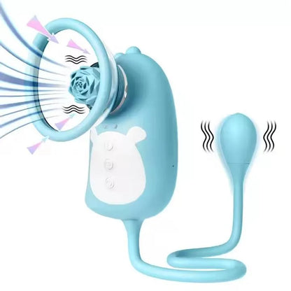 3 in 1 Suction Vibration &amp; Tongue Rotate Adult Toy