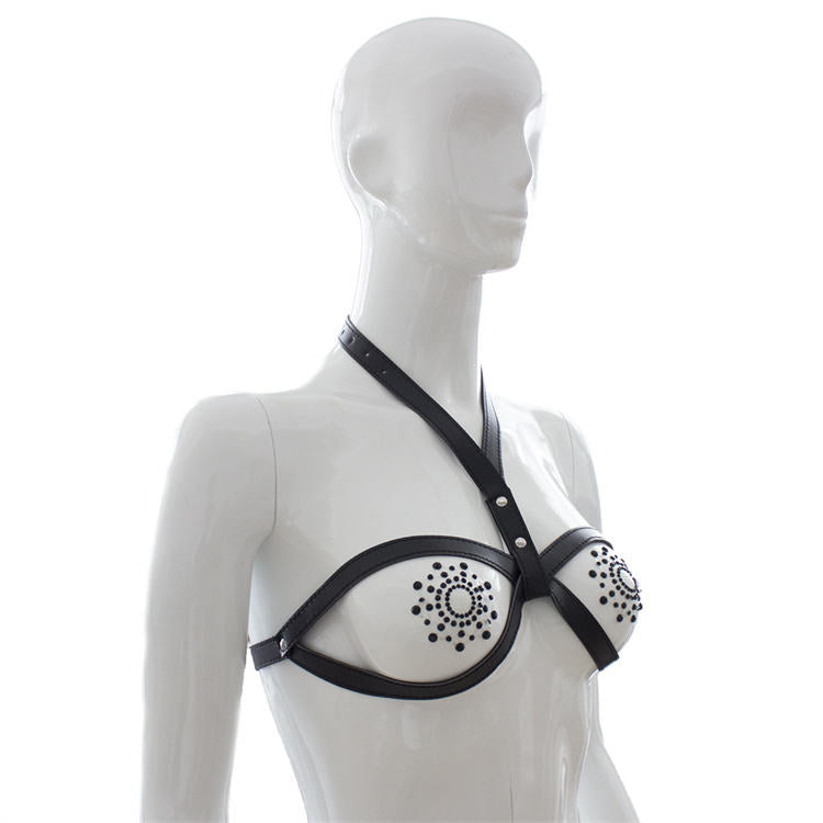 Pu Leather Strap Chest Harness