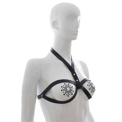 Pu Leather Strap Chest Harness