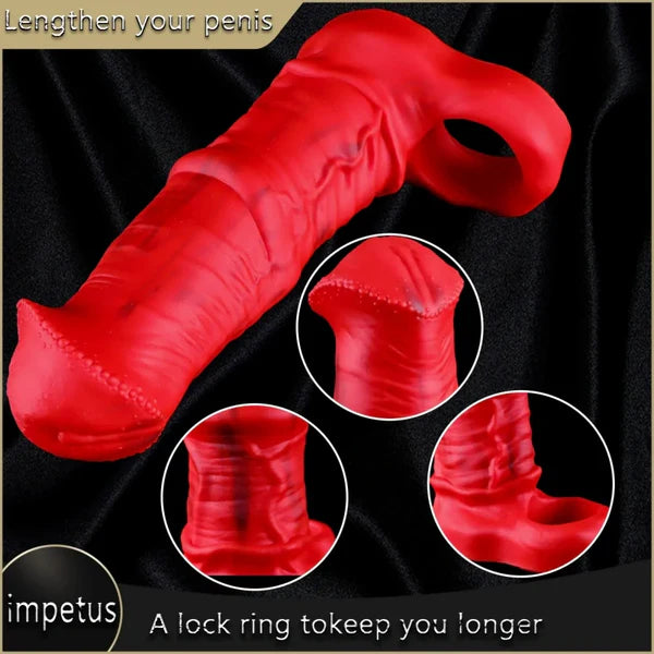 Bloodline Red Penis Sleeve