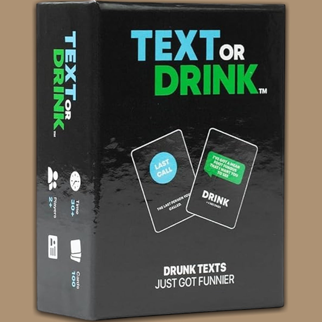 Text or Drink Card Game