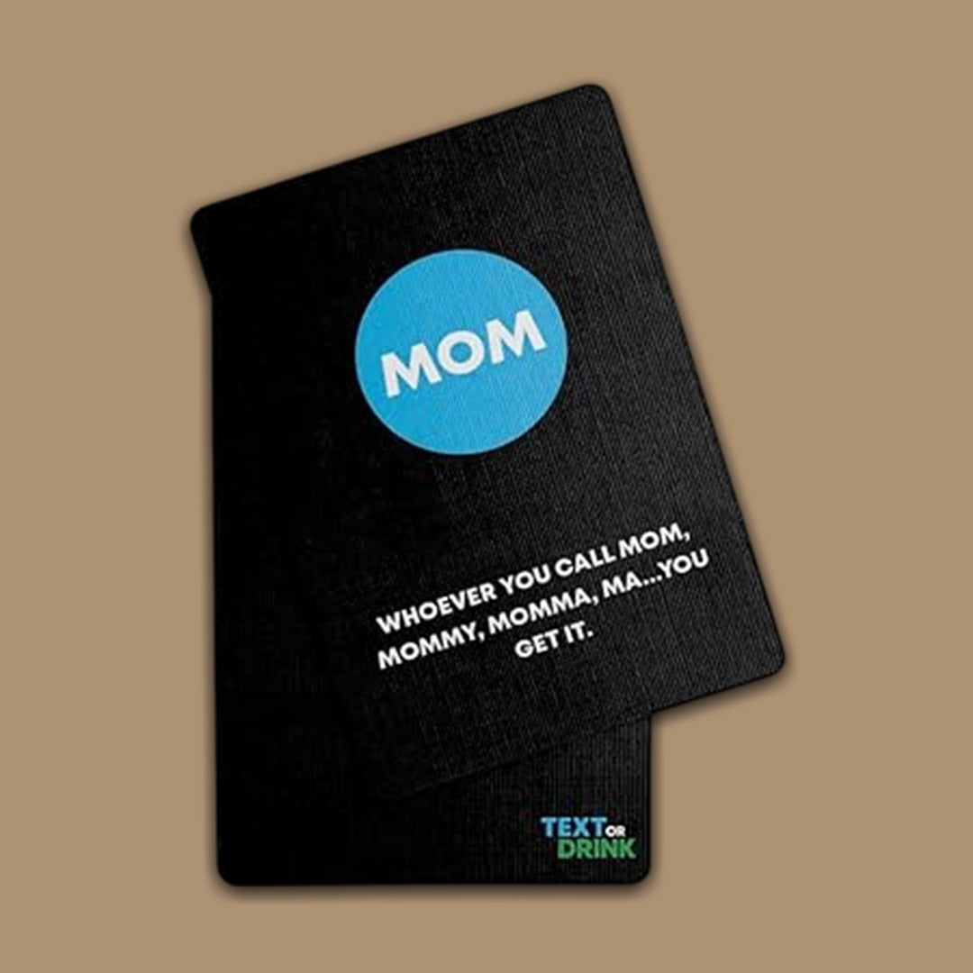 Text or Drink Card Game