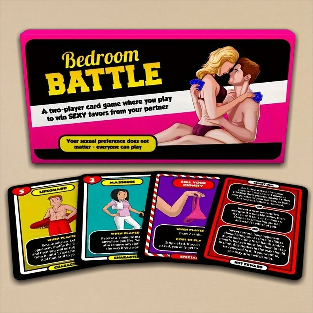 Bedroom Battle Card Game