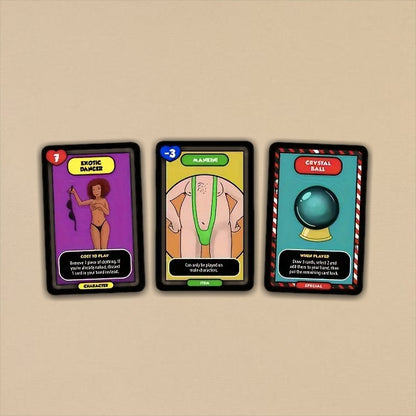 Bedroom Battle Card Game