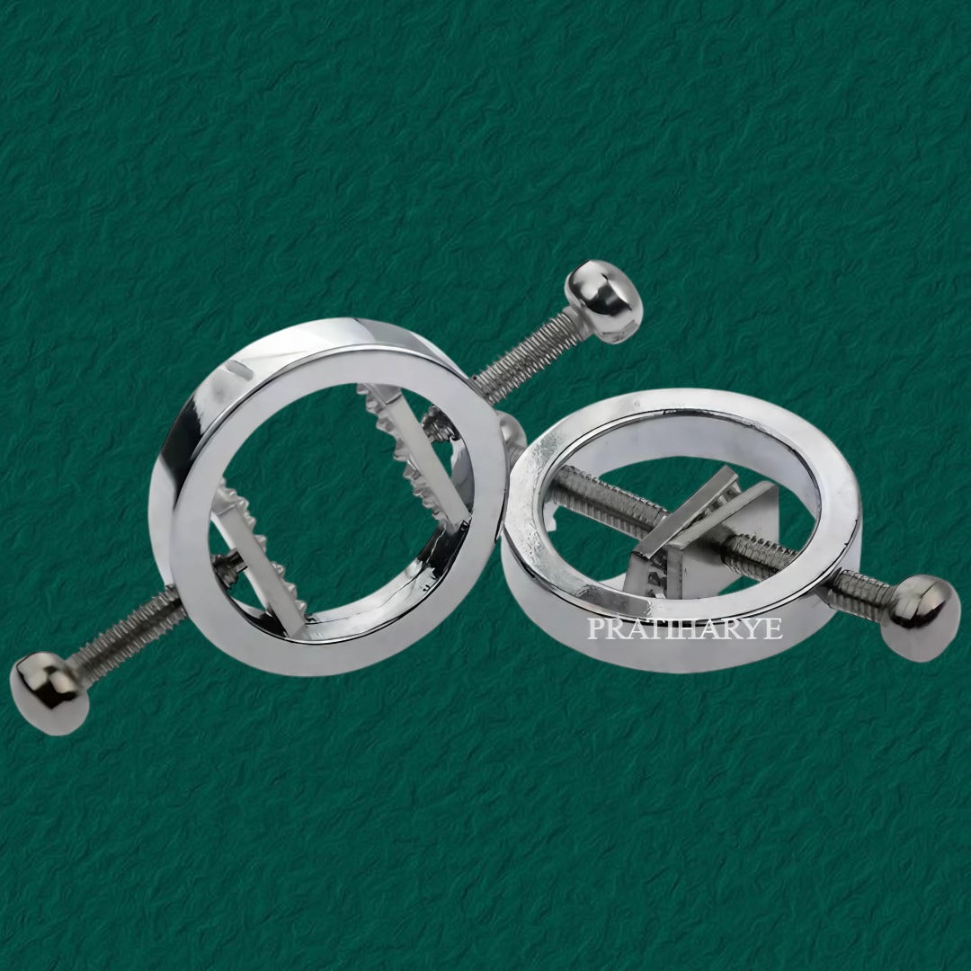 Adjustable Nipple Clamps Screw &amp; Spring