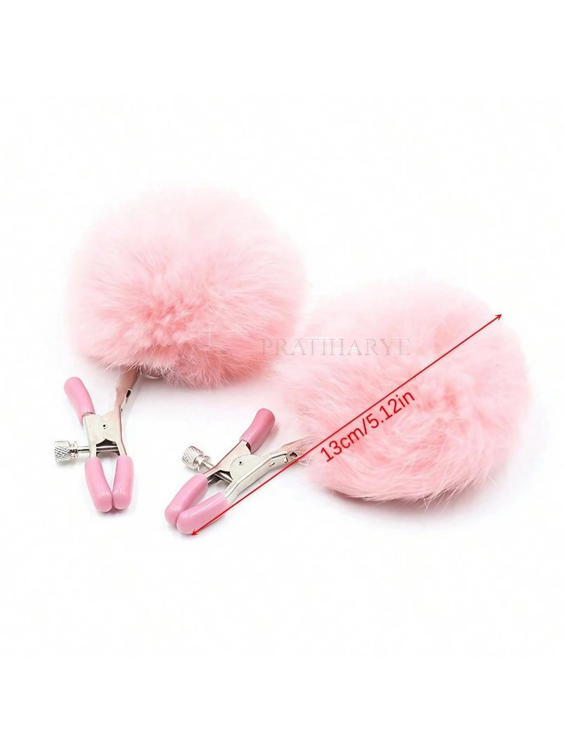 Pom Pom Ball Nipple Clamps