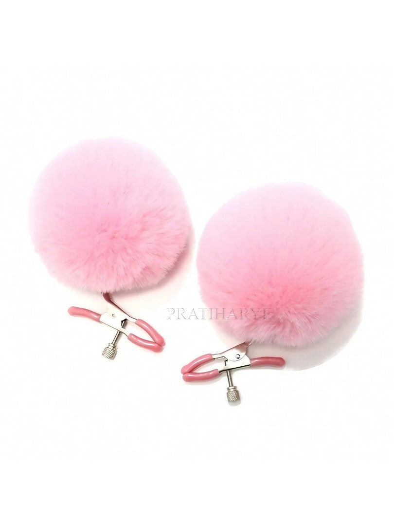 Pom Pom Ball Nipple Clamps